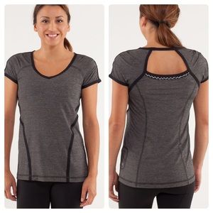 Lululemon Run: Team Spirit Tech Short Sleeve Sz 8